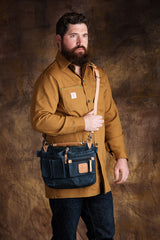 Explorer Lens Quiver | Canvas and Leather Messenger Bag