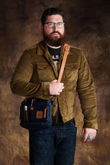 Explorer Lens Quiver | Canvas and Leather Messenger Bag