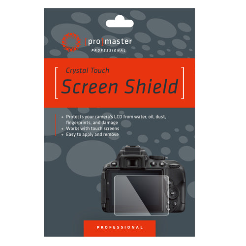 Crystal Touch Screen Shield - Nikon D3500, D3400, D3300, D3200