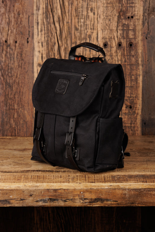 Explorer MoneyMaker Backpack | Canvas and Leather Camera Backpack