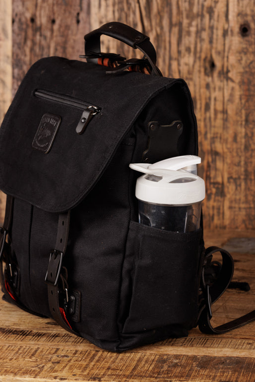 Explorer MoneyMaker Backpack | Canvas and Leather Camera Backpack