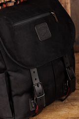 Explorer MoneyMaker Backpack | Canvas and Leather Camera Backpack