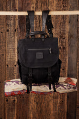 Explorer MoneyMaker Backpack | Canvas and Leather Camera Backpack