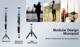 SIRUI P-325FL/FS 5 Section Carbon Fiber Monopod