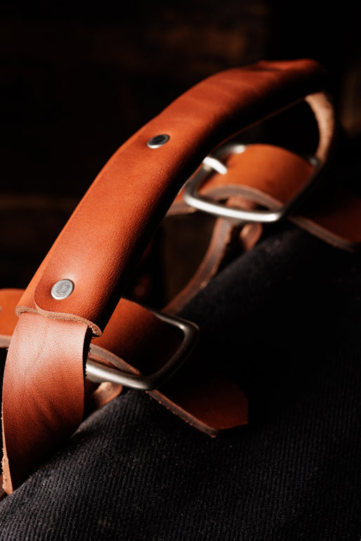 Explorer MoneyMaker Backpack | Canvas and Leather Camera Backpack