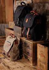 Explorer MoneyMaker Backpack | Canvas and Leather Camera Backpack