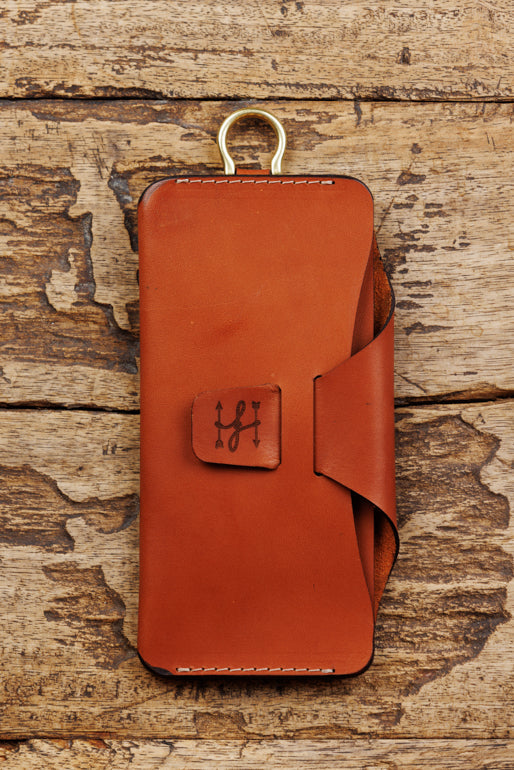 Leather EDC iPhone Wallet