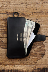 Leather EDC iPhone Wallet