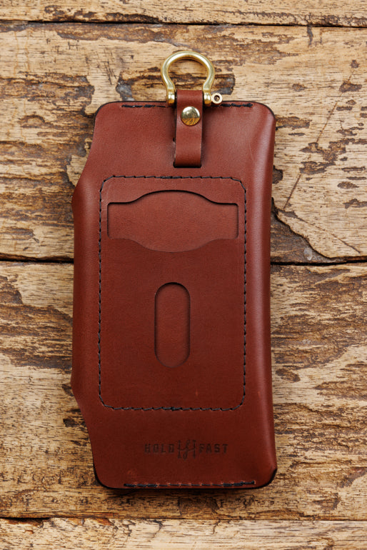 Leather EDC iPhone Wallet