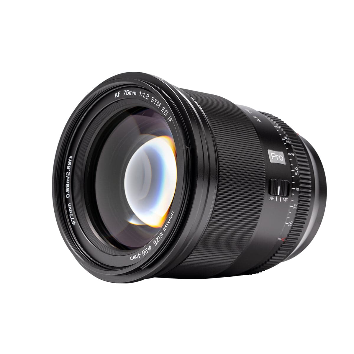 Viltrox AF 75mm F1.2 Pro APS-C Lens for Fujifilm X-Mount