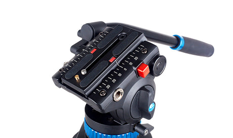 SIRUI SH15 Aluminum Video Tripod with Fluid Head