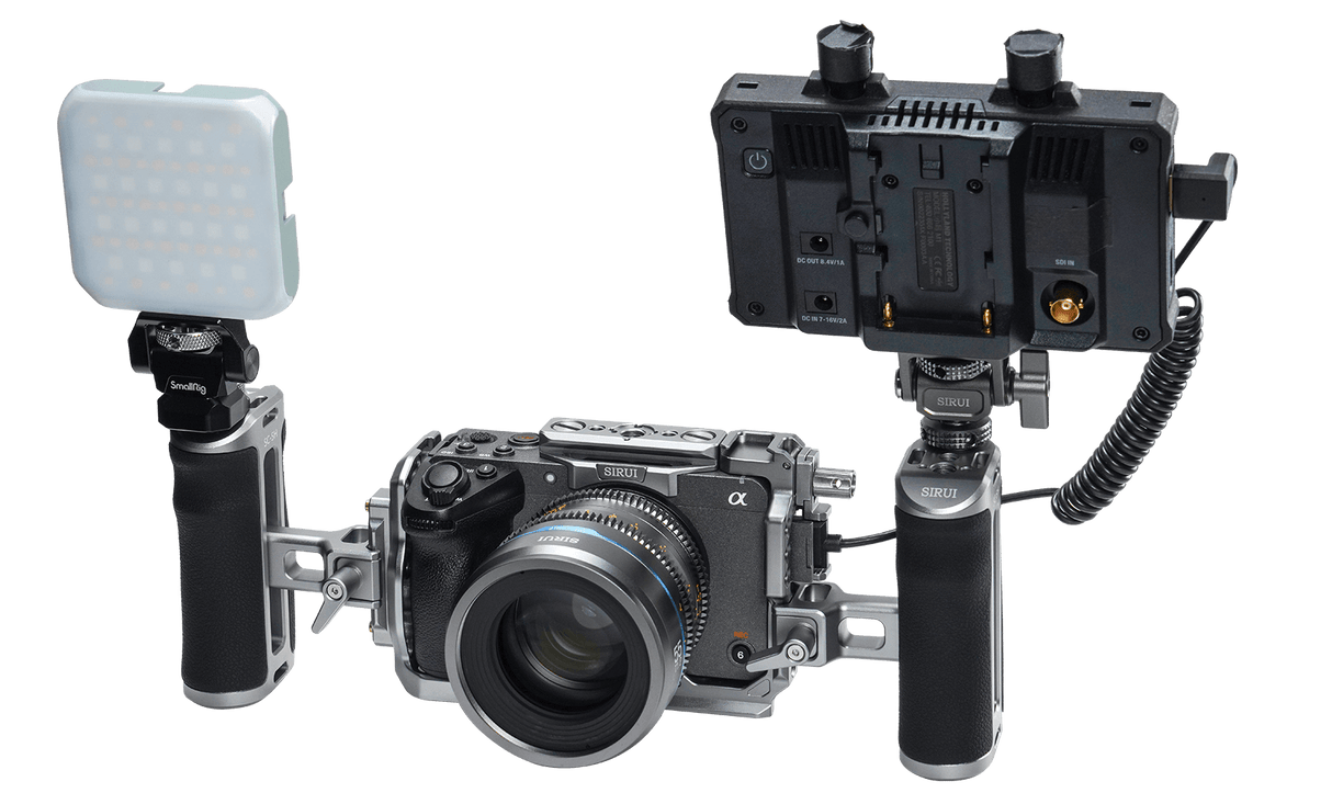 SIRUI Camera Cage Side Handle SC-SH with NATO and ARRI Installation Options