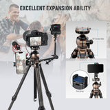 NEEWER LITETRIP LT35 61" Carbon Fiber Travel Tripod