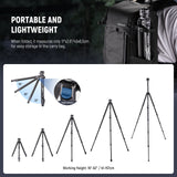 NEEWER LT32 62" Carbon Fiber Travel Tripod