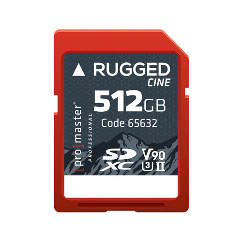 SDXC 512GB Rugged CINE UHS-II