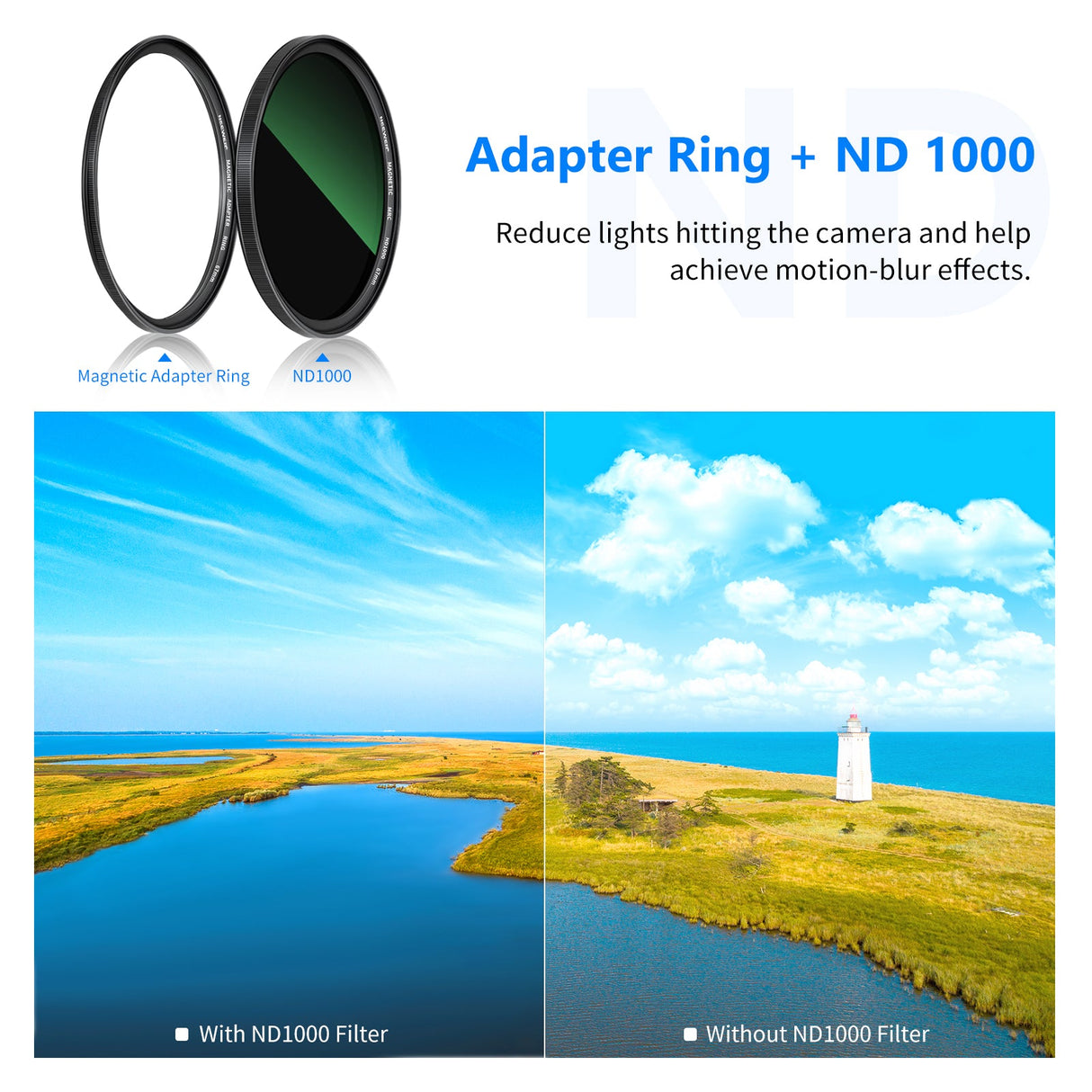 NEEWER  4-in-1 Magnetic Lens Filter Kit