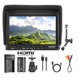 NEEWER F100 7" HD Camera Field Monitor with Charger Set