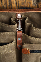 Explorer Lens Quiver | Canvas and Leather Messenger Bag