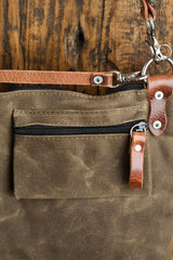 Explorer Lens Quiver | Canvas and Leather Messenger Bag