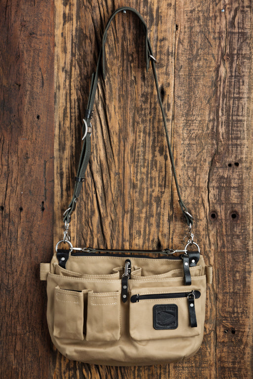 Explorer Lens Quiver | Canvas and Leather Messenger Bag