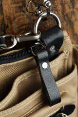 Explorer Lens Quiver | Canvas and Leather Messenger Bag