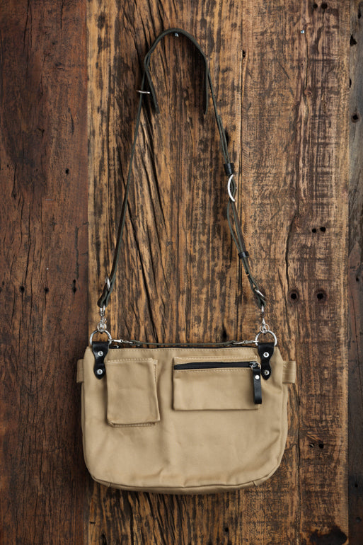 Explorer Lens Quiver | Canvas and Leather Messenger Bag