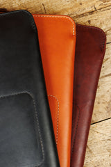 Padded Leather EDC Laptop Sleeve