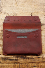 Padded Leather EDC Laptop Sleeve