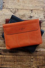 Padded Leather EDC Laptop Sleeve