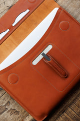 Padded Leather EDC Laptop Sleeve