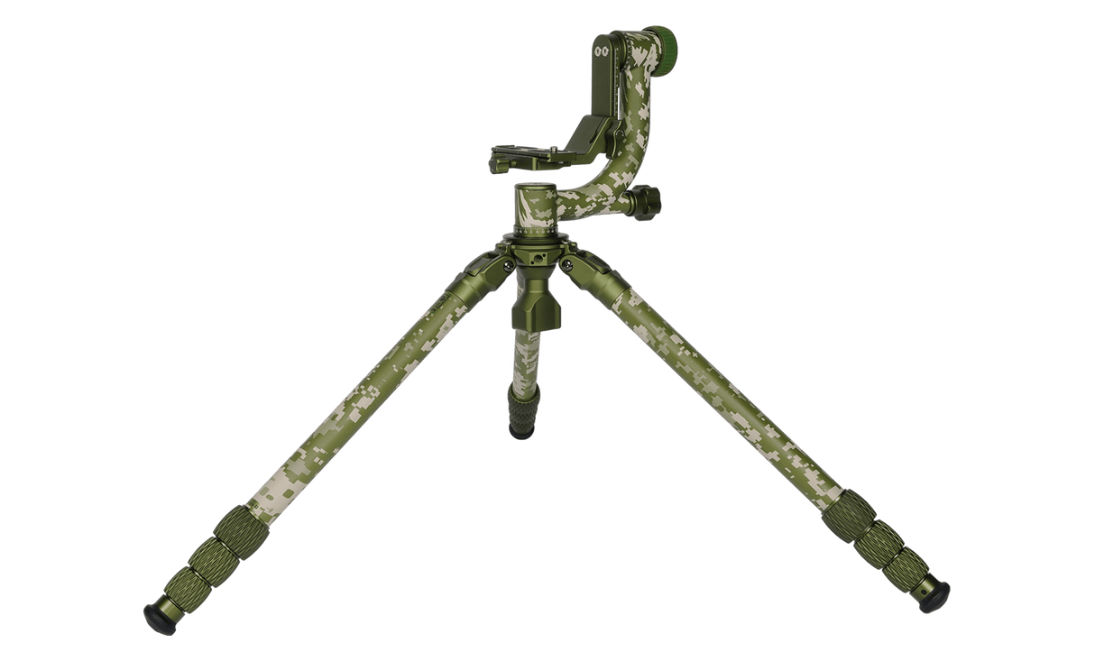 SIRUI 2 In 1 Explorer Series Camouflage Outdoor Tripod Kit CT-3204+CH20