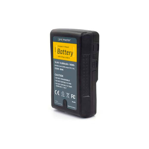 V-Mount Battery/Charger Kit 95Wh with D-Tap & USB-A