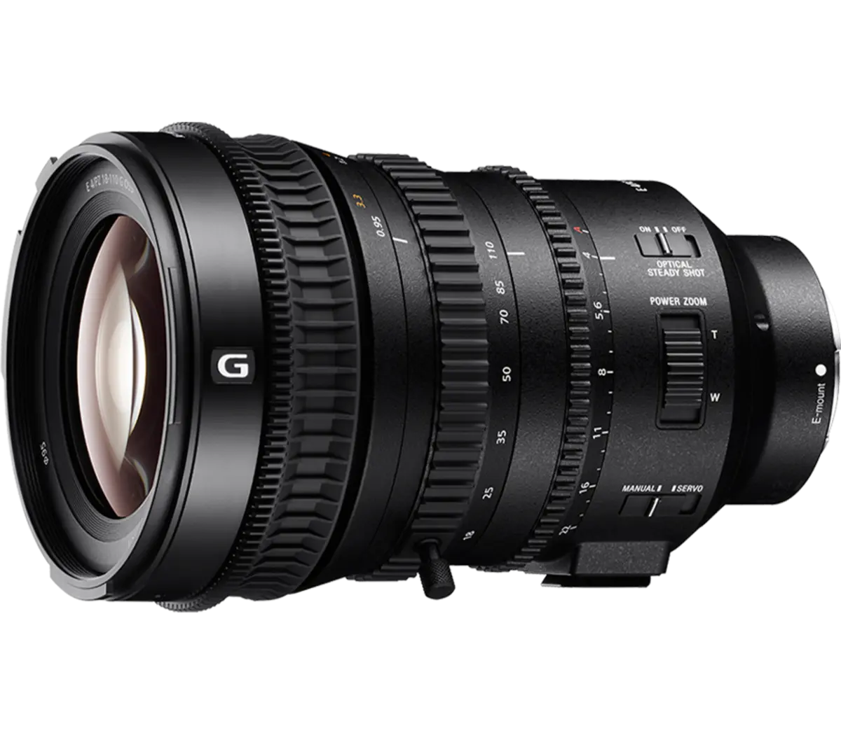 E PZ 18–110 mm F4 G OSS APS-C Standard Power Zoom G Lens with Optical SteadyShot