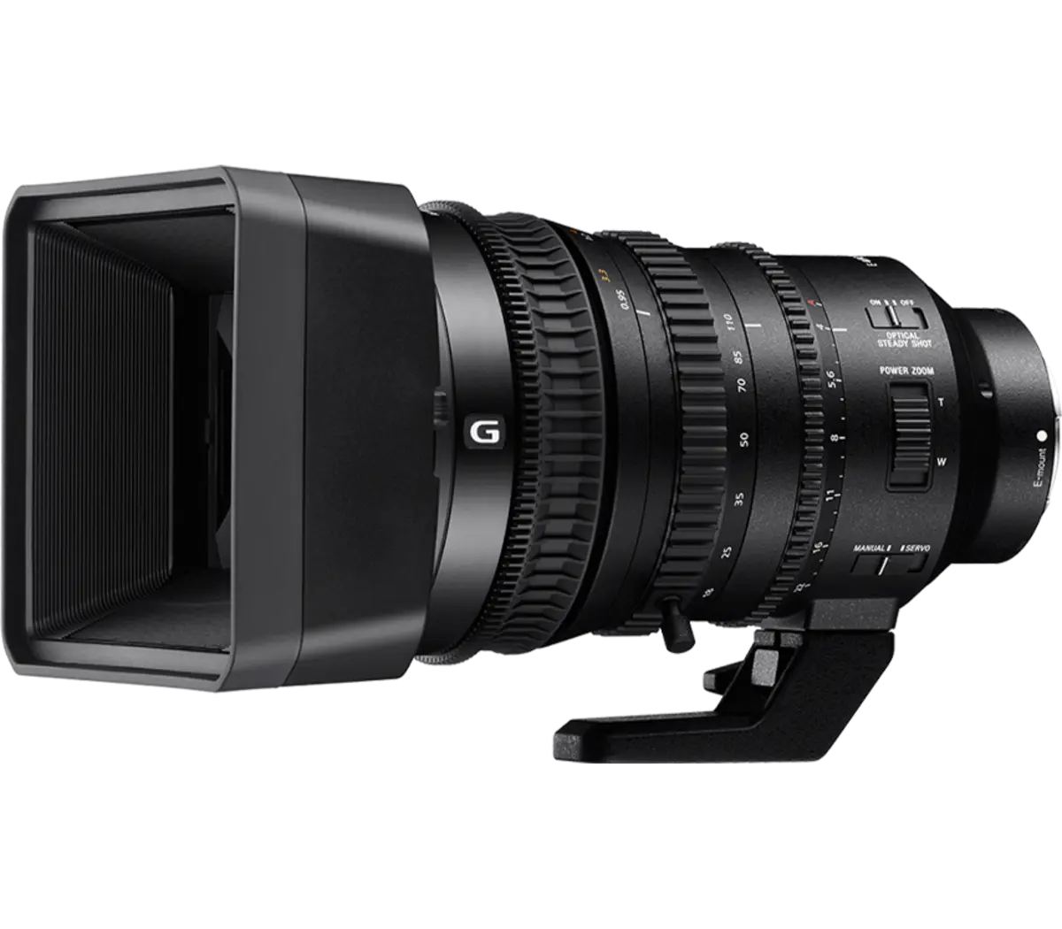 E PZ 18–110 mm F4 G OSS APS-C Standard Power Zoom G Lens with Optical SteadyShot