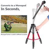 NEEWER SAB264 69.7" Portable Aluminum Alloy Tripod