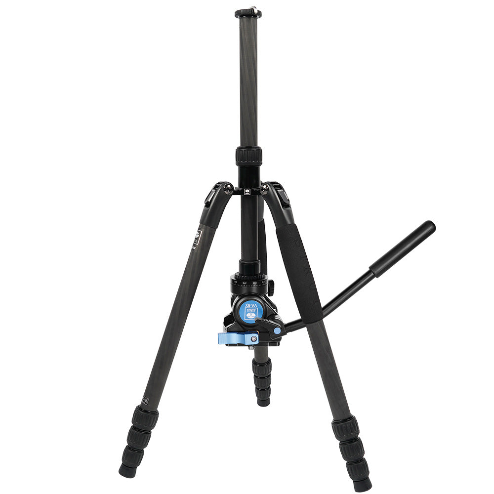 SIRUI T-024SK Carbon Fiber Tripod with VA-5X Compact Fluid Video Head (Only US)