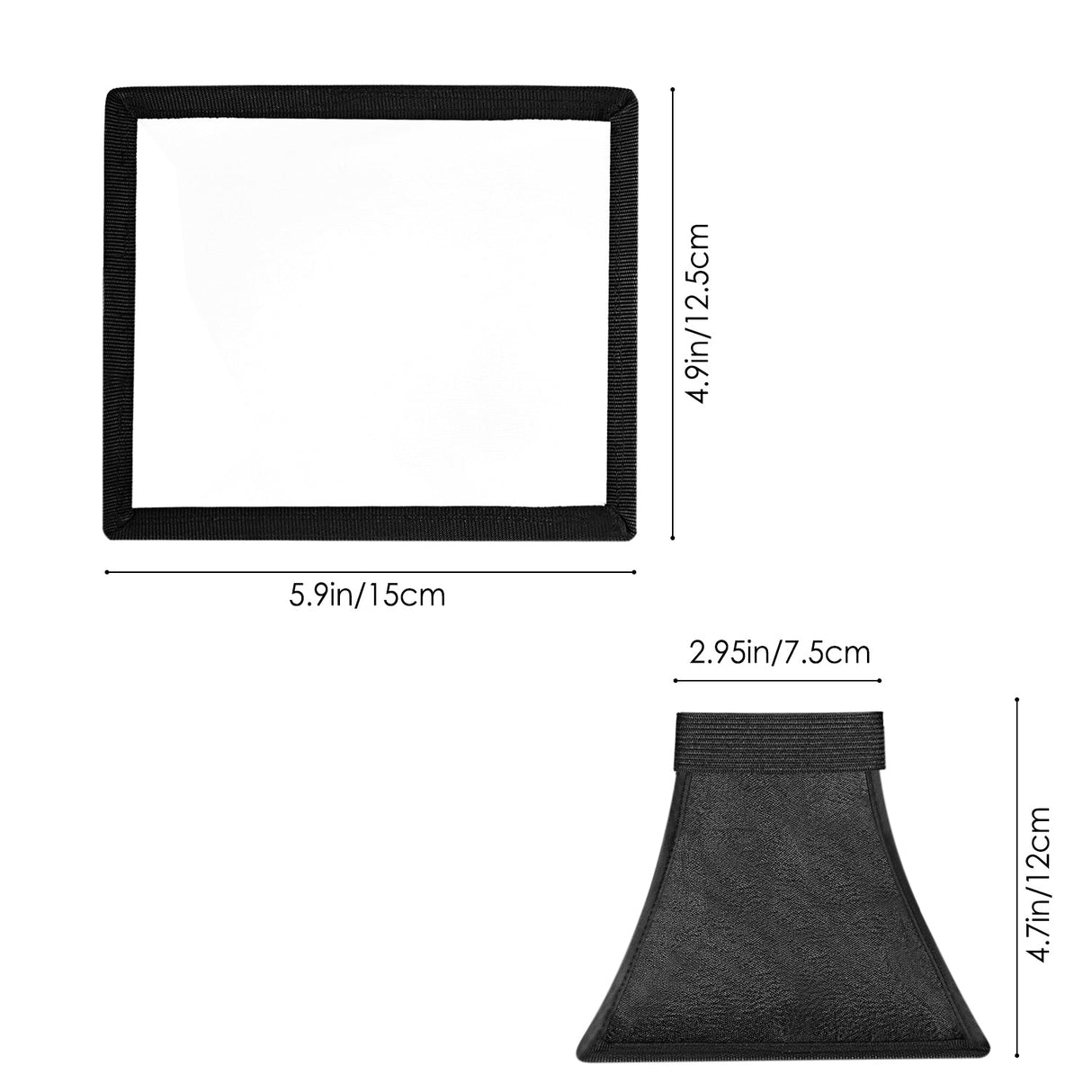 NEEWER Speedlite Flash Softbox and Reflector Diffuser Kit