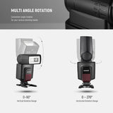 NEEWER TT560 Speedlite Flash Kit with Softbox and Remote Control