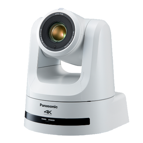 Panasonic AW-UE100 24x 4K NDI Professional PTZ Camera (White)