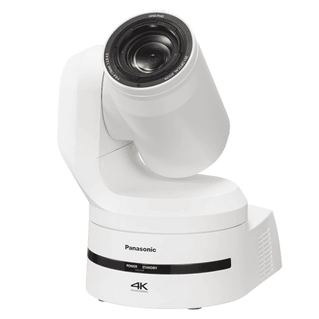 Panasonic AW-UE160 20x NDI 4K PTZ Camera w/ OLPF (White)