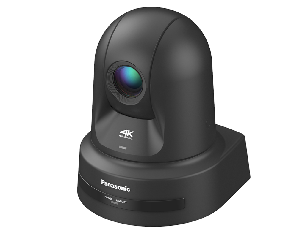 Panasonic AW-UE80 24x 4K/60P w/ SDI & HDMI, Full NDI PTZ Camera (Black)