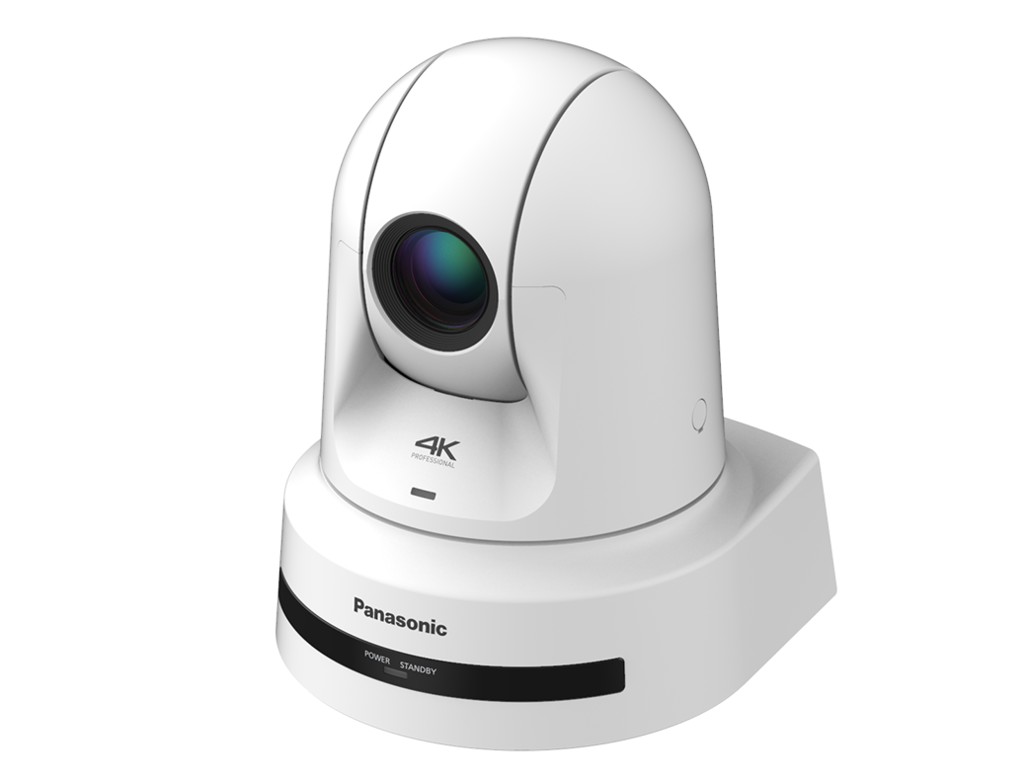 Panasonic AW-UE80 24x 4K/60P w/ SDI & HDMI, Full NDI PTZ Camera (White)