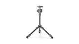 Tilta BT03E Tabletop Ball Head with 1-Stage Carbon Fiber Tripod Legs (3KG) Extendable Edition