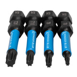 4 Pack of Torx in 50mm BIT PACK