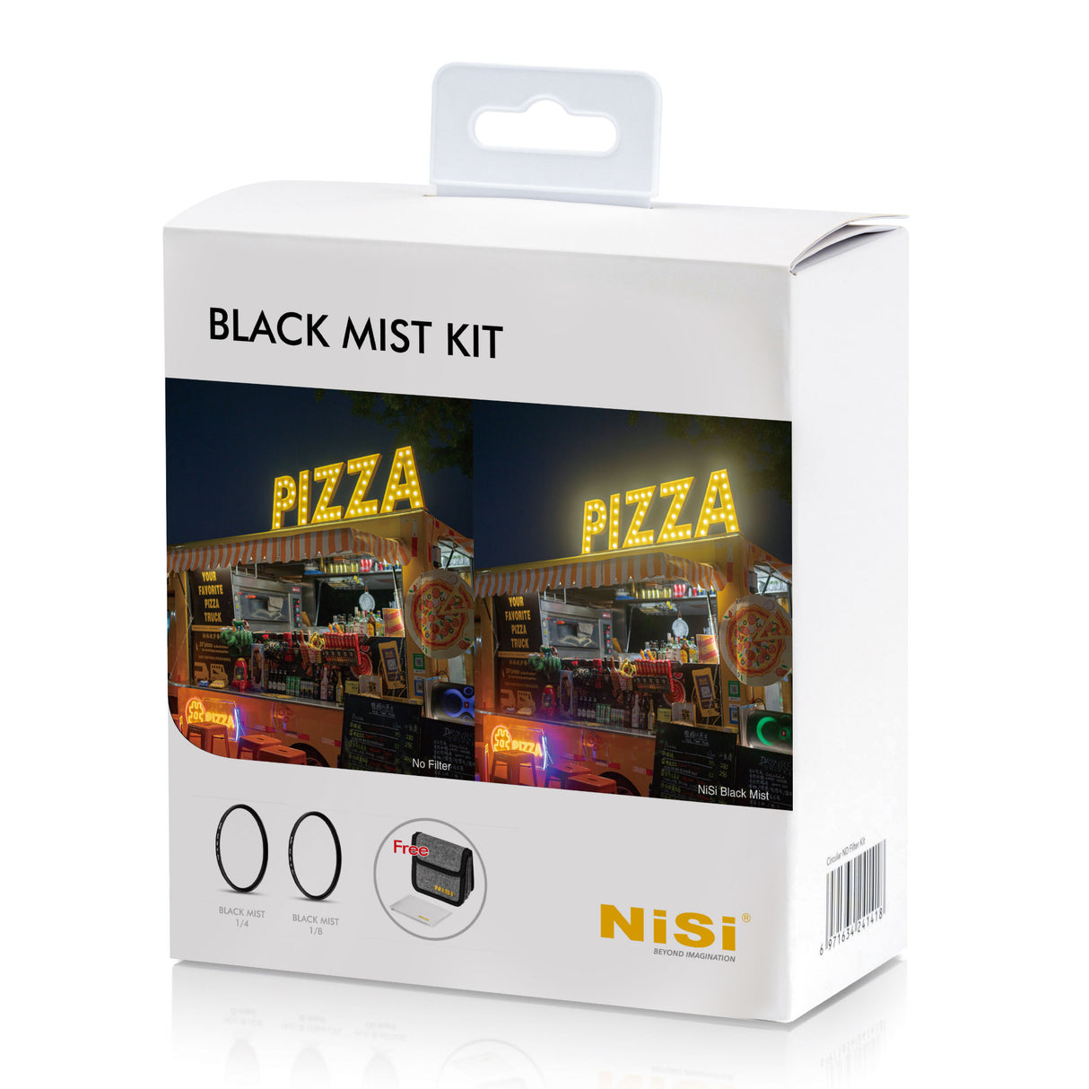 NiSi 43mm Black Mist Kit with 1/4, 1/8 and Case