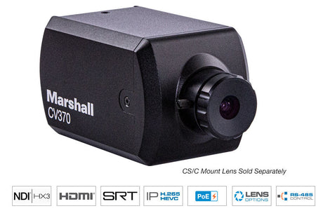 Marshall Compact HD Camera with NDI|HX3, SRT & HDMI