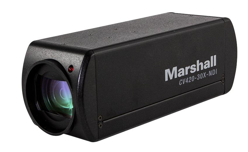 Marshall CV420 Compact UHD 30x NDI|HX Camera