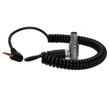 12-24" RED Komodo X/V Raptor EXT to 2.5mm Remote Trigger Run Stop Coiled Cable