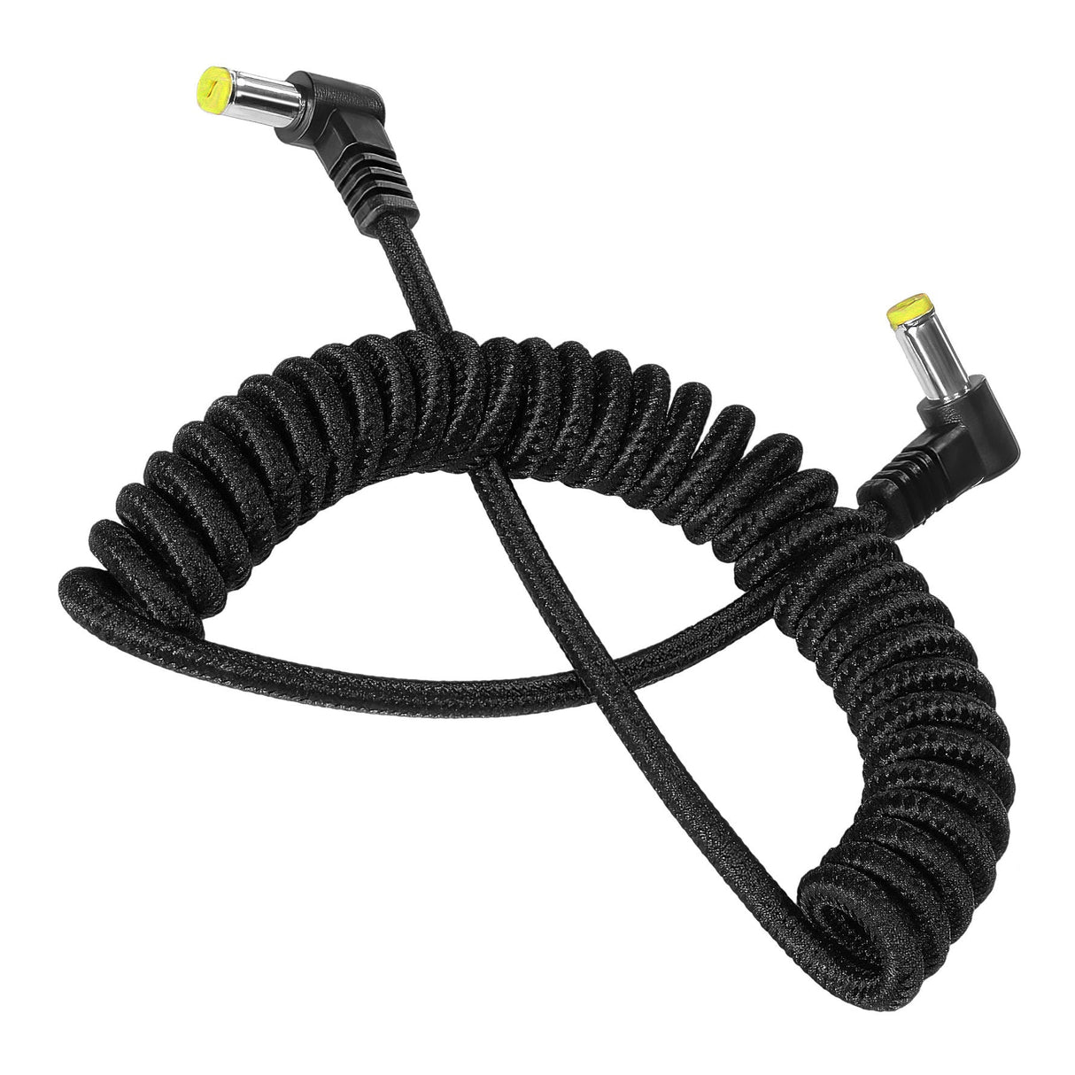 DC to DC 2.1/5.5 Male Coiled Power Cable