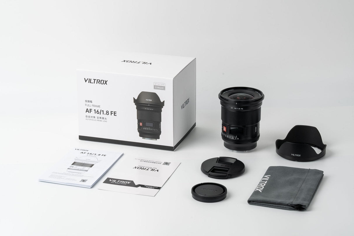 Viltrox AF 16mm F1.8 Full-Frame Lens for Sony E-Mount